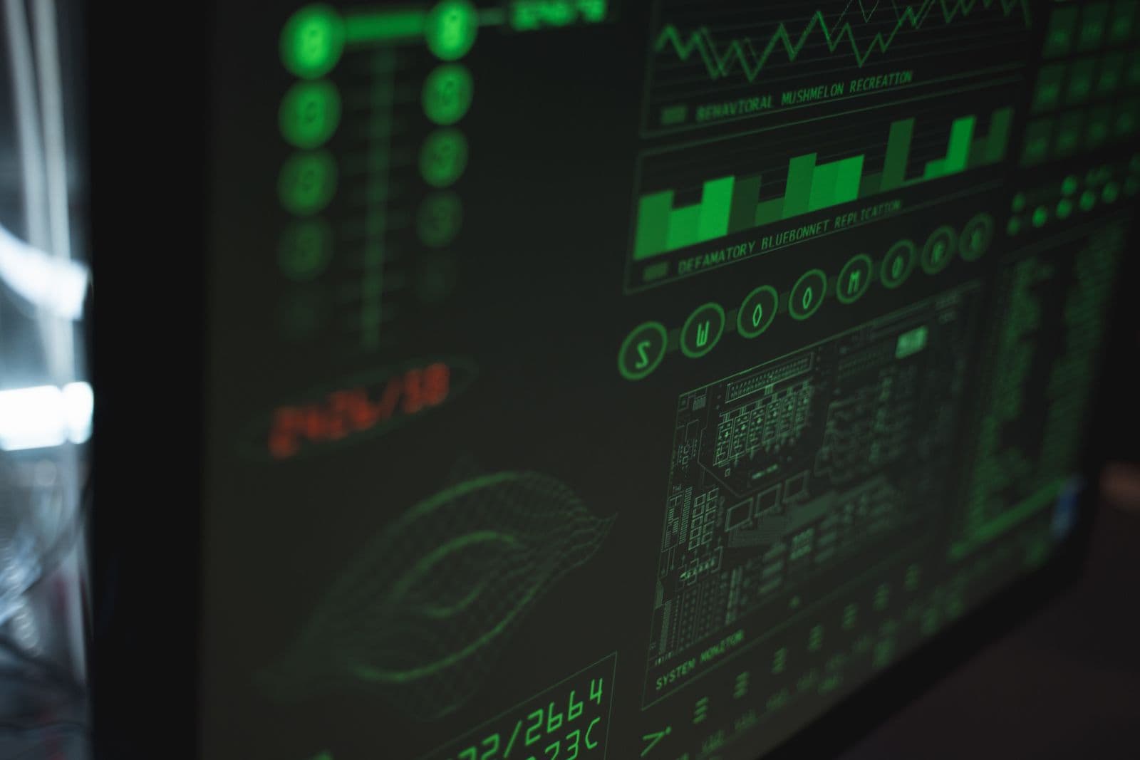 A data-security monitoring dashboard